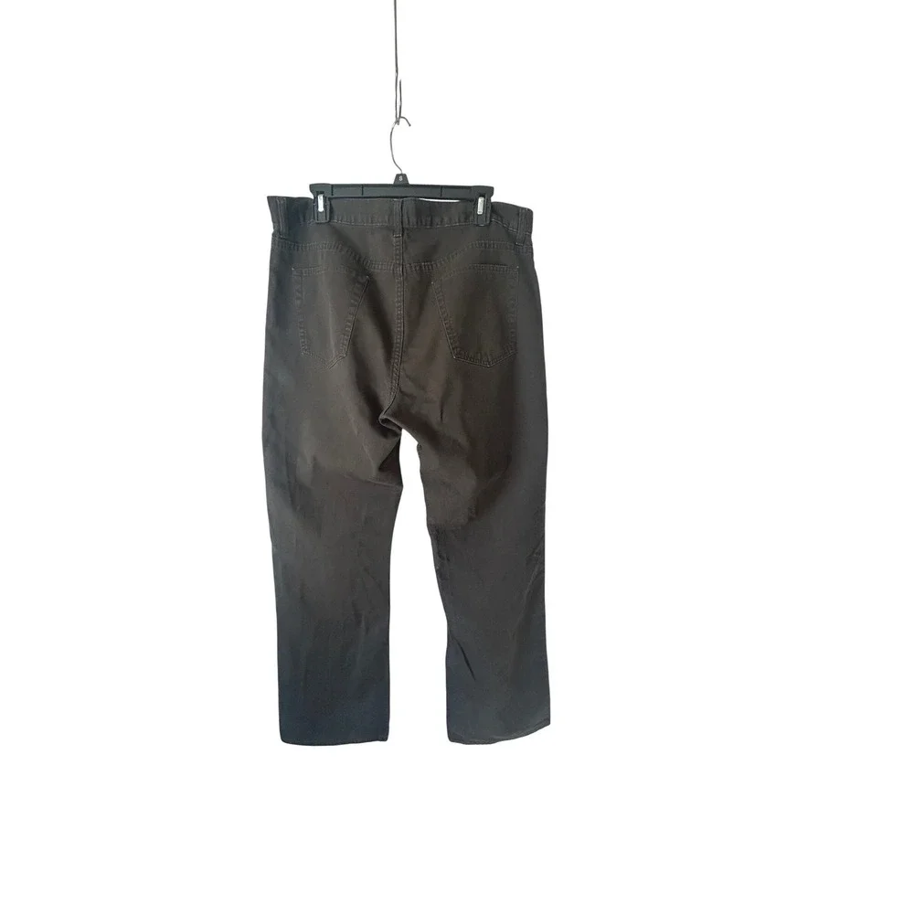 Banana‎ Republic Men Brown Straight Leg Casual Chinos Pants 36x32